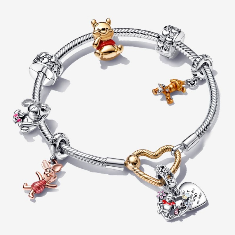 Pandora Winnie the Pooh Charm Bracelet Set | 290LVEFQX